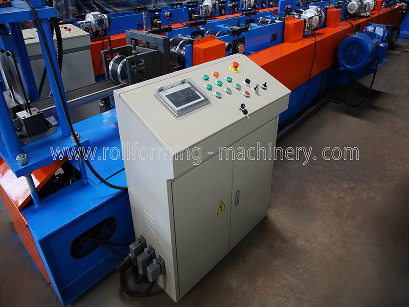 Auto Change Type Shelf Box Beam Roll Forming Machine